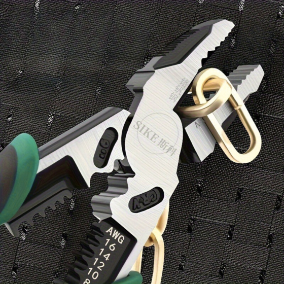 Набір інструментів ручних 3 шт: бокорізи, довгогубці, комбіновані плоскогубці з сумкою з функцією обтиску кабелю Кам'янець-Подільський