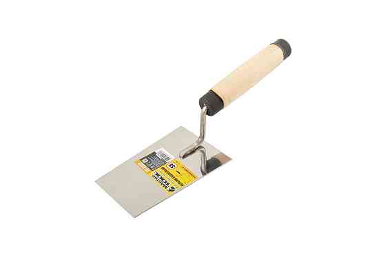 Кельма обробника MASTERTOOL КОУ12 ударна нержавіюча сталь дерев'яна ручка 19-4392 Ровно