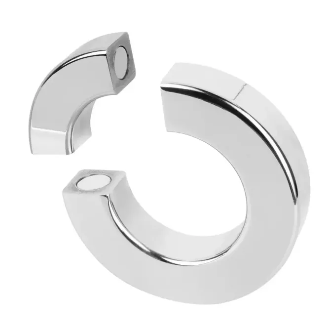 Эрекционное кольцо Bedroom Fantasies:Magnetic Cockring - Silver Львов - изображение 1