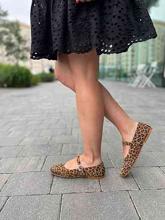 Zemira Балетки жіночі ZEMIRA леопард натуральна замша 36р. (5511) Коломия