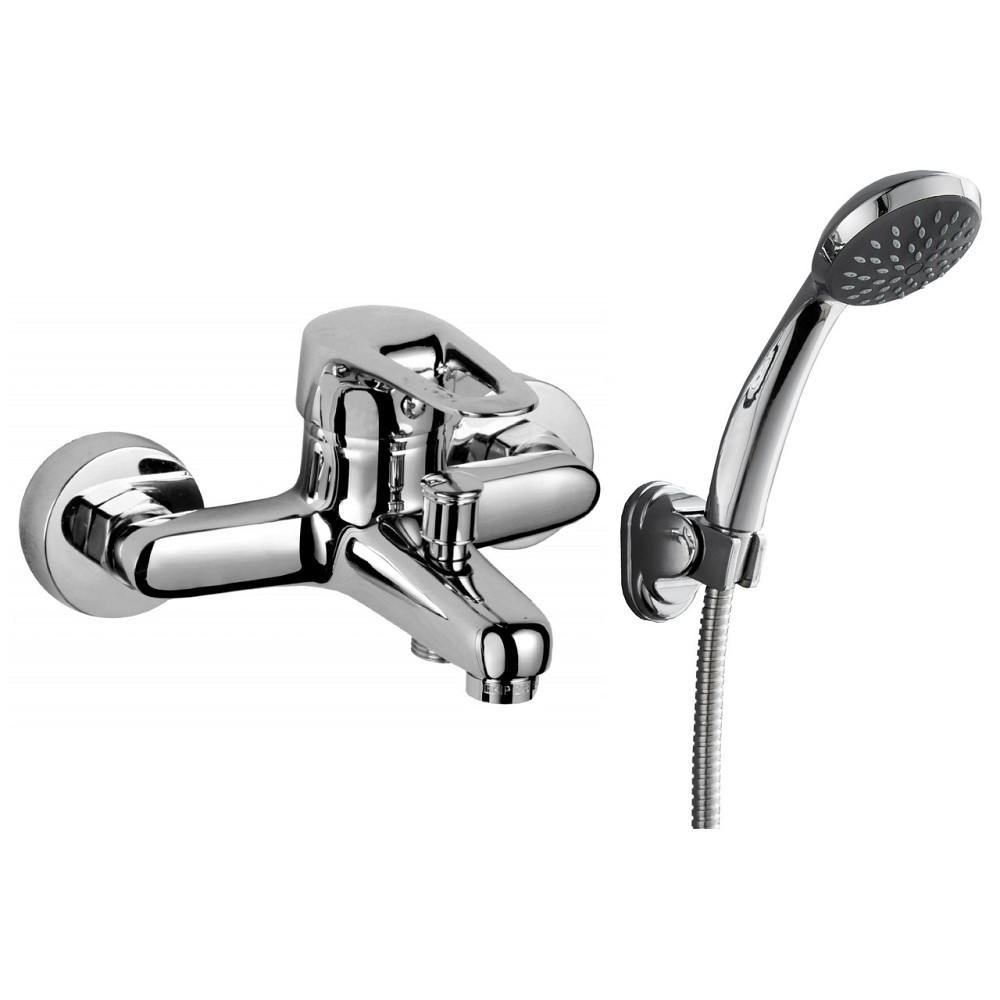 Змішувач для ванни RJ NARCIZ з душовим гарнітуром (RBZ100-3) Київ - фото 1