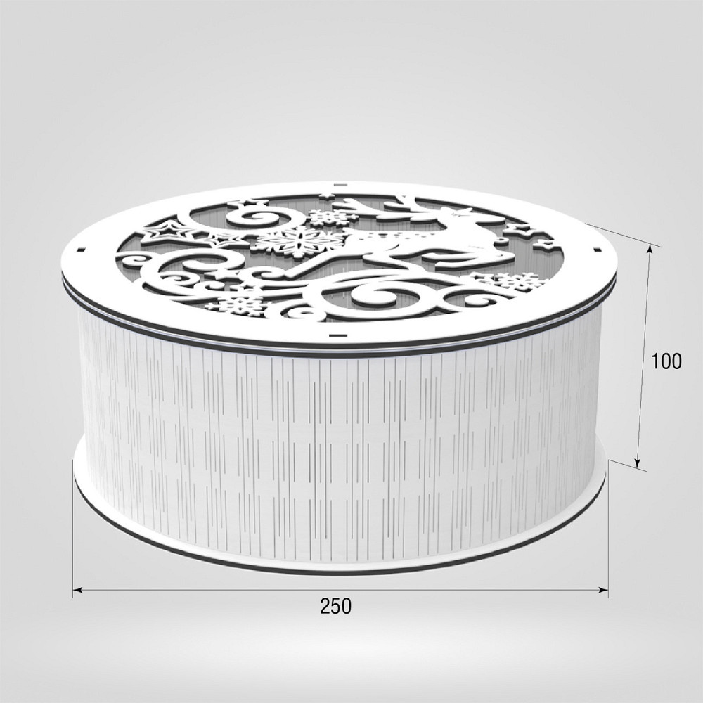 Подарочная коробка EKOSTAR d250 h100 Киев - изображение 3