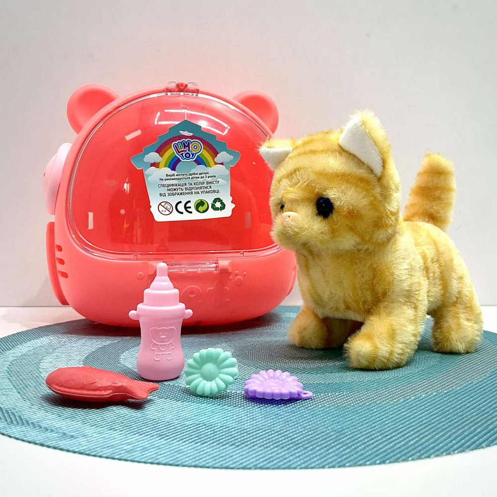 Кошеня інтерактивне ходить ворушить хвостиком у перенесенні Рудий (688-123A) Чернигов - изображение 1