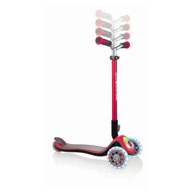 Самокат Globber Elite Prime Червоний з підсвіткою (444-802) Вінниця