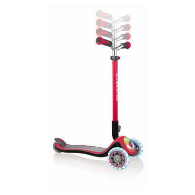 Самокат Globber Elite Prime Червоний з підсвіткою (444-802) Вінниця - фото 4
