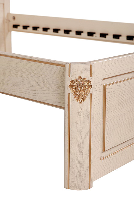 Ліжко Стефанія 1600*2000, слон.кістка+патина Киев - изображение 4