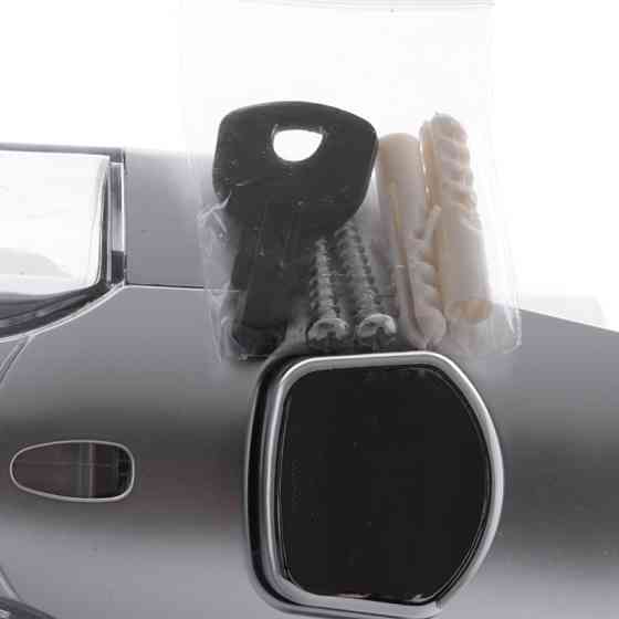 Дозатор для жидкого мыла настенный серый Zerix LR407 (ZX2718) Киев