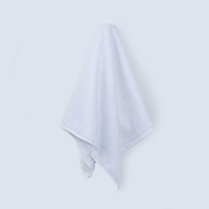 Рушник махровий готельний GM Textile 40х70см 500г/м2 (Білий) Суми - фото 2