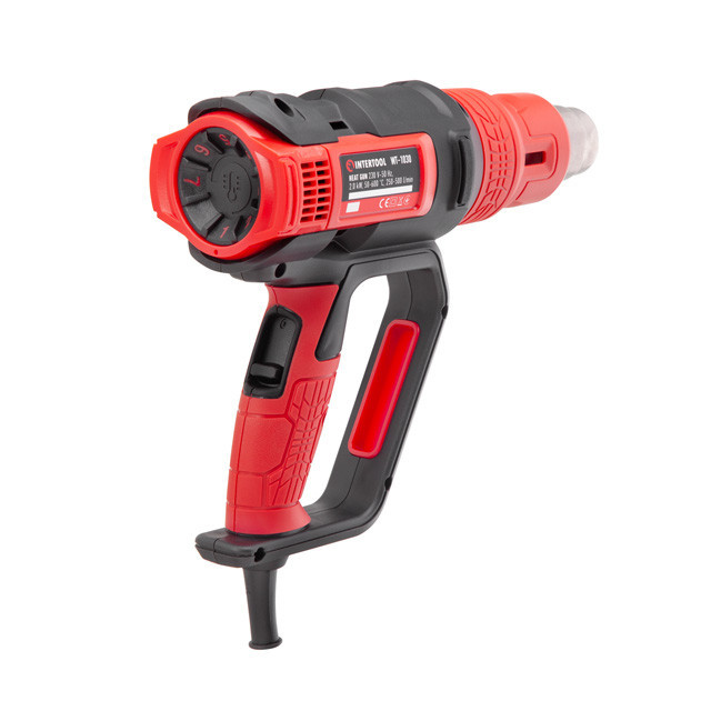 Фен будівельний INTERTOOL WT-1030,2,0 кВт, 3 режими, 50-600 °C, 250-500 л/хв - для видалення старого покриття Львів - фото 3