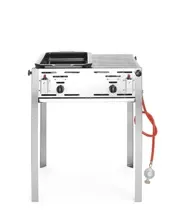 Гриль Grill gazowy Grill-Master Maxi 50/50 | 11kW | 850x675x600mm Київ
