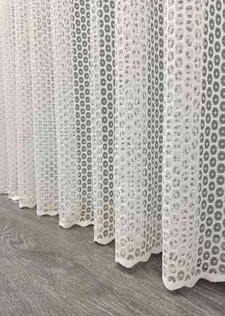 Тюль жаккард цвет молочный 2020т Киев