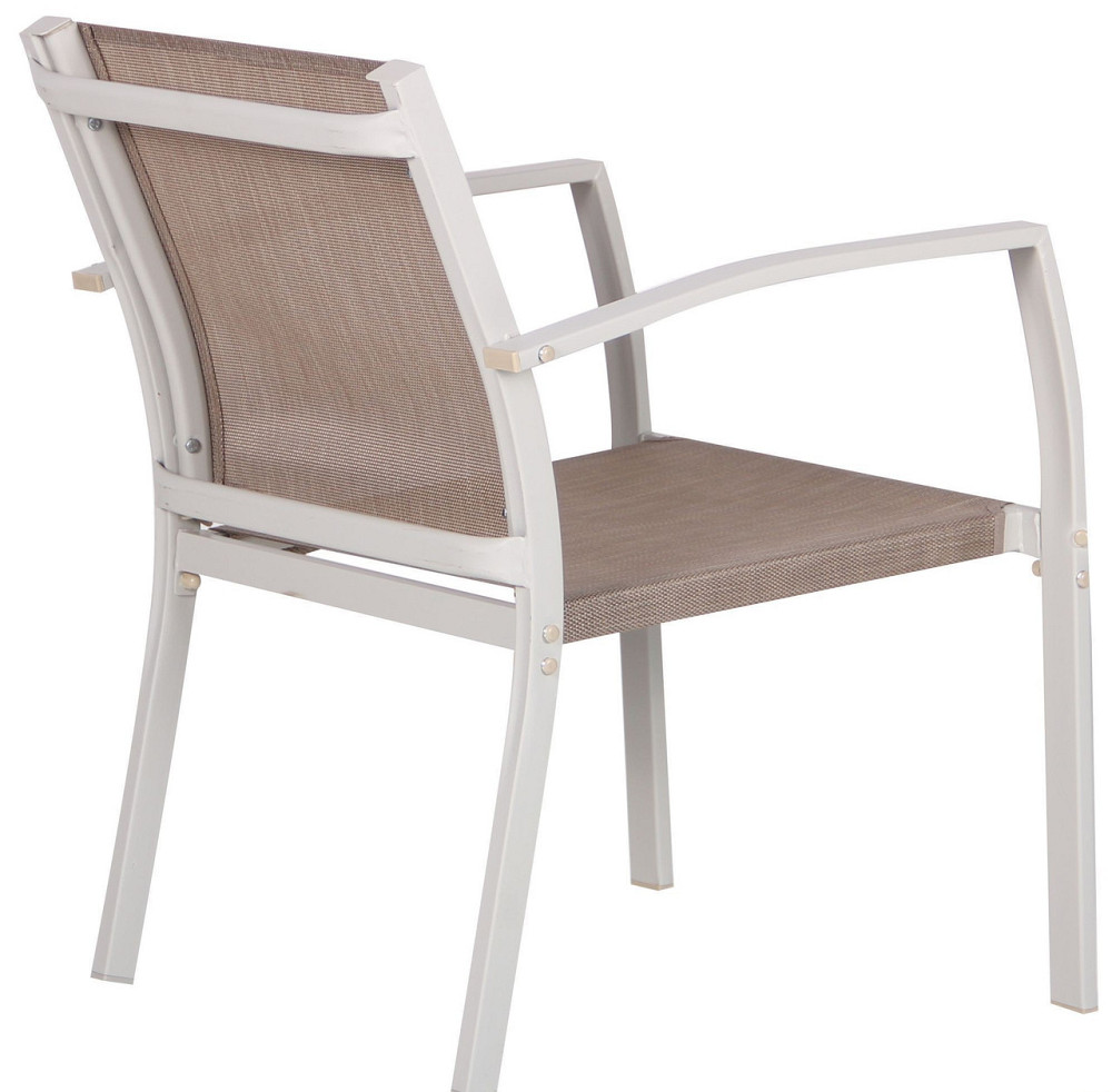 Комплект садових меблів Maron Бежево-білий Київ - фото 7