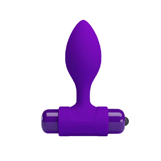 Анальна пробка - Pretty Love Vibra Butt Plug Purple Sex Aura Київ