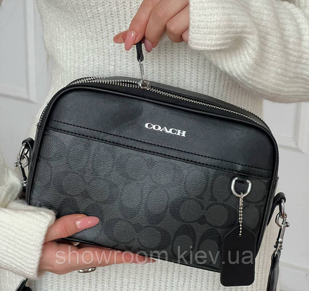 Жіноча брендова сумка crossbody Coach (1376-1) Київ - фото 3