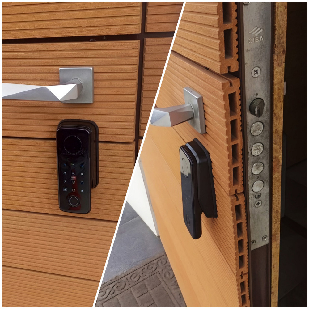 Смарт замок PES David чорний Київ - фото 20