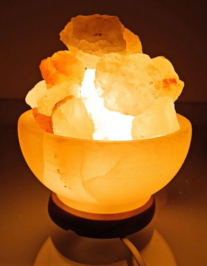 Лампа з гімалайської солі Чаша Київ - фото 1