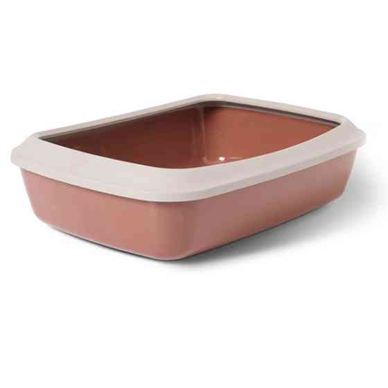 Savic Iriz Nordic Litter Tray САВІК АЙРІЗ НОРДІК лоток туалет з бортиком для котів, 42х31х12.5 см Київ