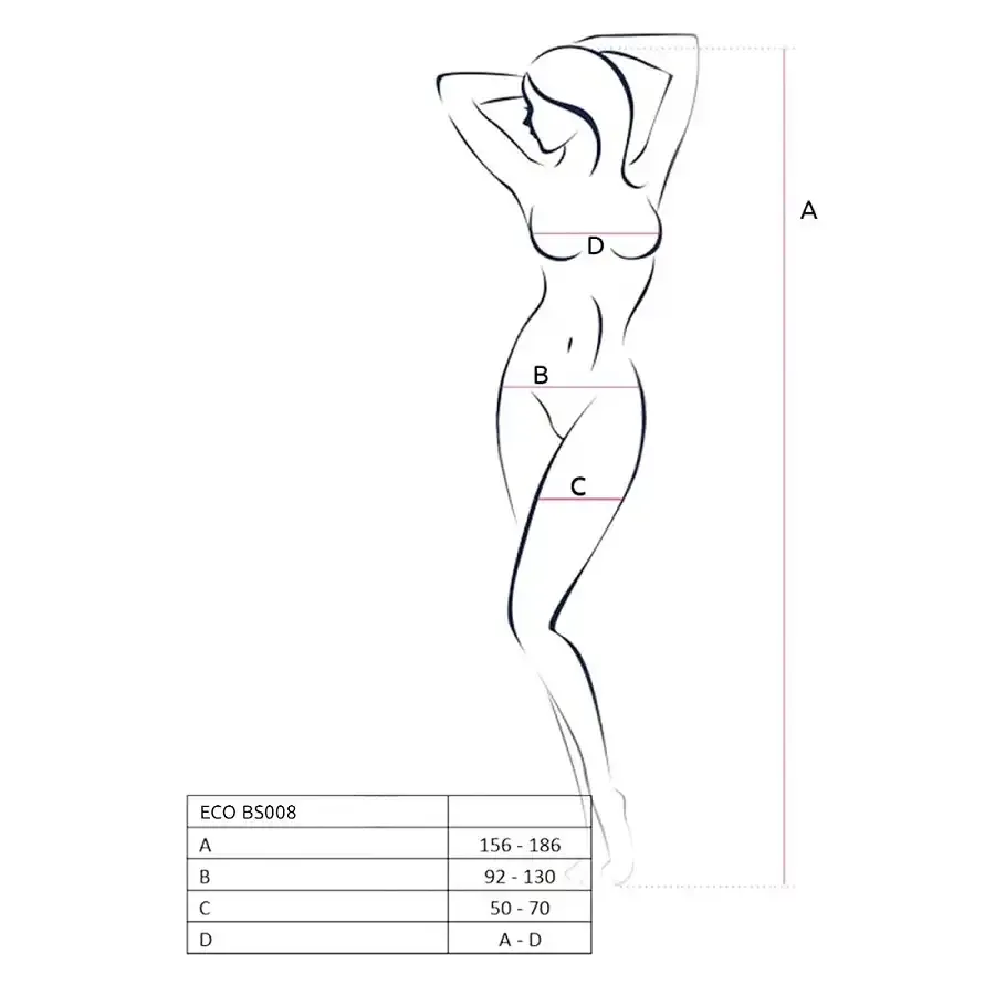 Бодістокінг Passion ECO BS008 red, з доступом, флористичний декор, імітація підв’язок Львов - изображение 5