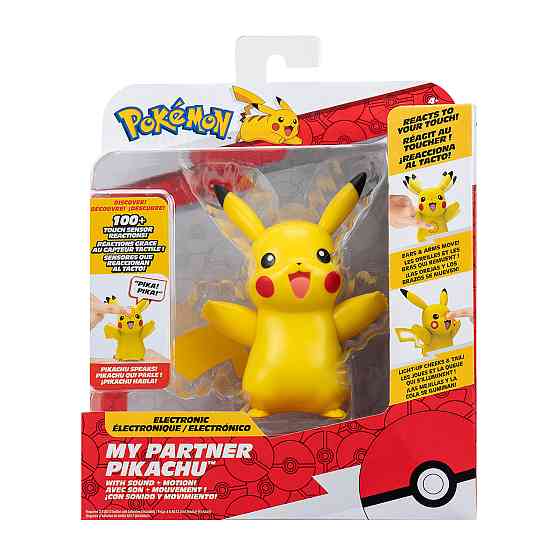 Інтерактивна іграшка Pokemon - Мій друг Пікачу (11 cm) Дніпро