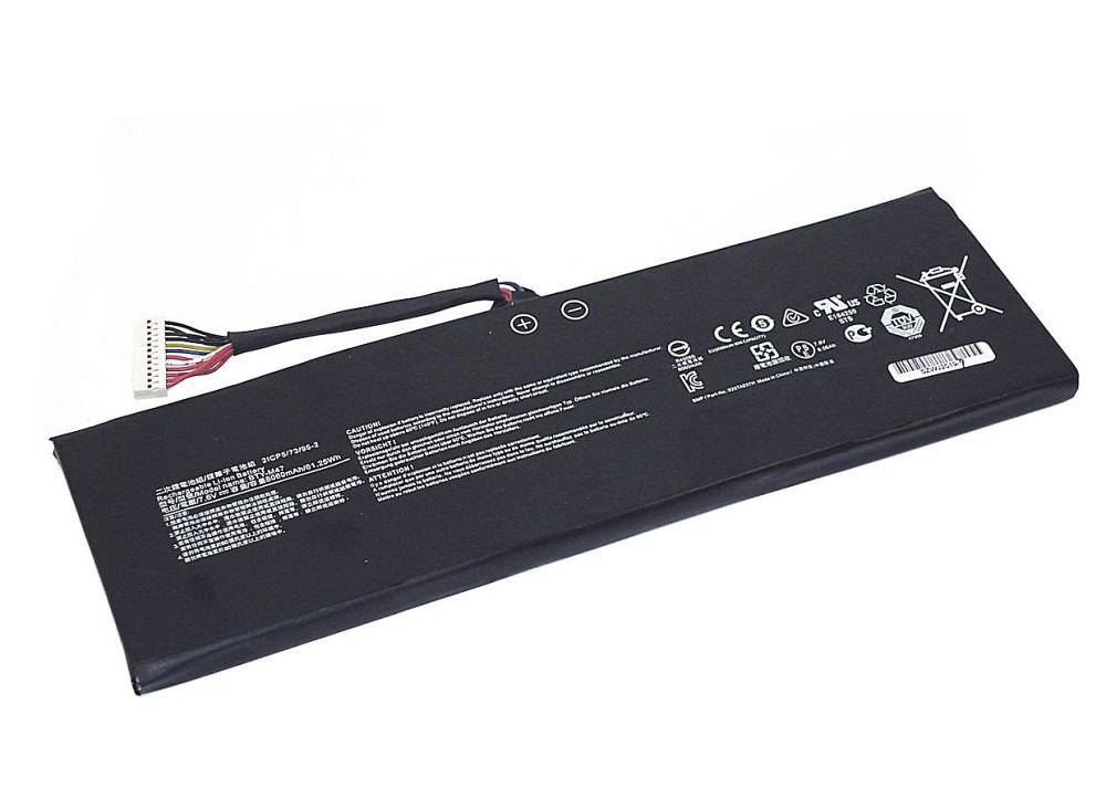 Аккумулятор для ноутбука MSI BTY-M47 GS40 7.6V Black 8060mAh OEM Винница - изображение 1