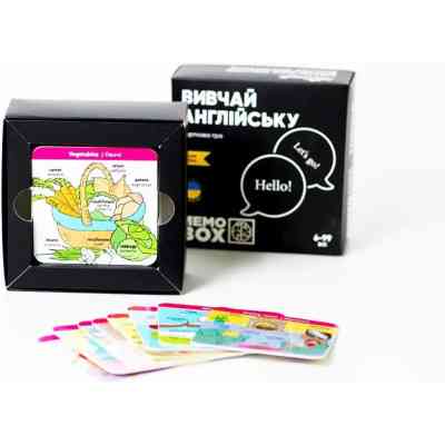 Настільна гра JoyBand MemoBox Delux Вивчай англійську (MBD104) Вінниця