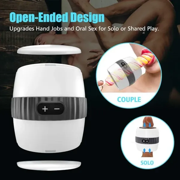 Электрический мастурбатор Loveorl с 12 функциями вибрации и функцией массажа Днепр - изображение 3