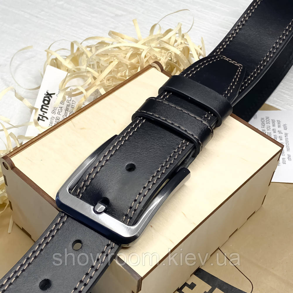 Мужской кожаный ремень Leather Collection (7806) Киев - изображение 1