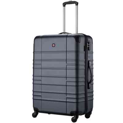 Валіза Wenger Amplar, велика, пластик, 4 колеса, синя (653141) Вінниця