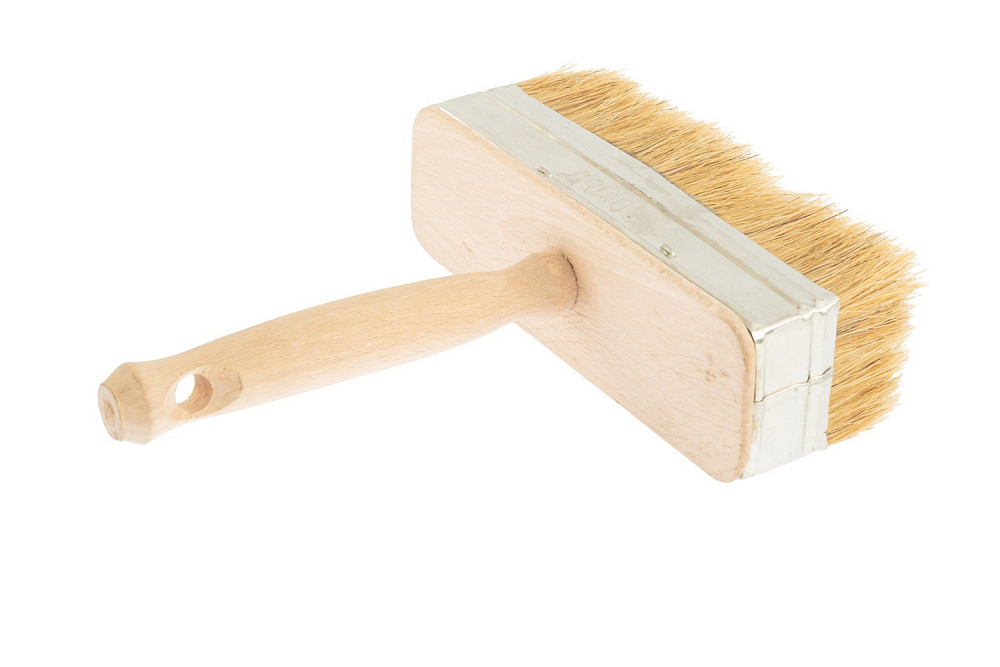 MASTERTOOL Макловиця MASTERTOOL 150×50 мм натуральна щетина з дерев'яною ручкою 91-9215 Киев - изображение 4