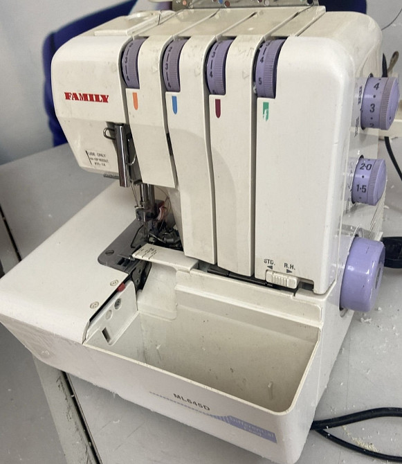 Оверлок брендовий 4 нитки з автозаправлянням і сміттєзбірником. Харків - фото 3