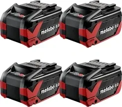 Zestaw akumulatorów Metabo 4x LiHDX 18 V 8,0 Ah CAS Li-Ion ( 624975000 ) Киев - изображение 1