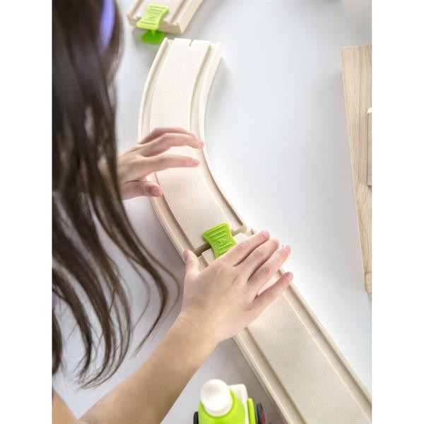 Дерев'яна дорога Guidecraft Block Science Мости світу, 55 деталей (G2100R) Харків - фото 16