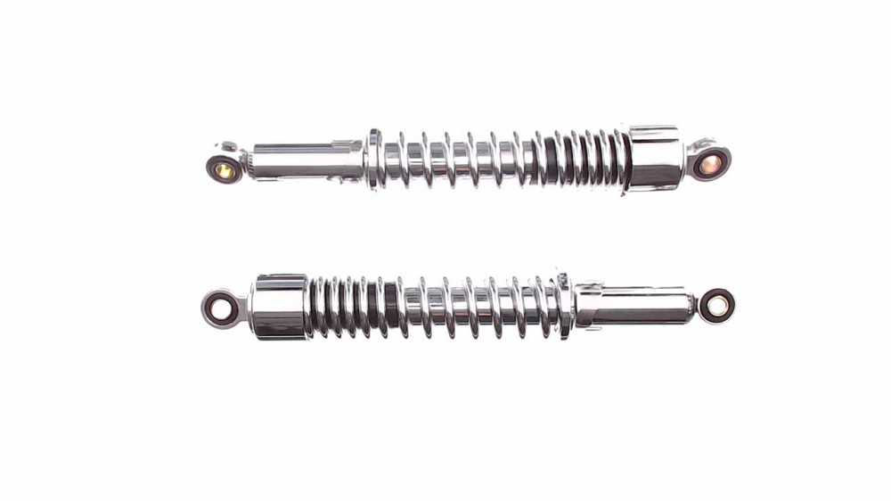 Амортизатори (пара) мотоцикл Ява 345mm, регульовані (хром) Мукачево - фото 1