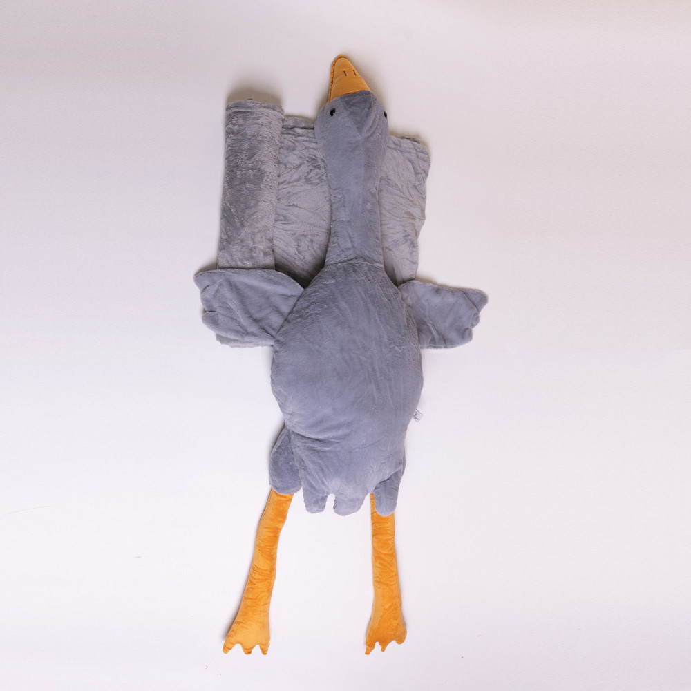 Гусь-обнімусь: м'яка іграшка-подушка з пледом 3 в 1 Київ - фото 5