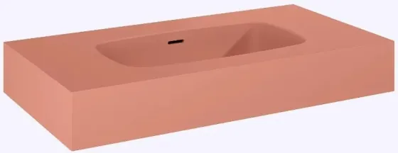 Раковина  Elita Dimple Marmur Prawa 80 Terra Pink Matt 168859 Киев