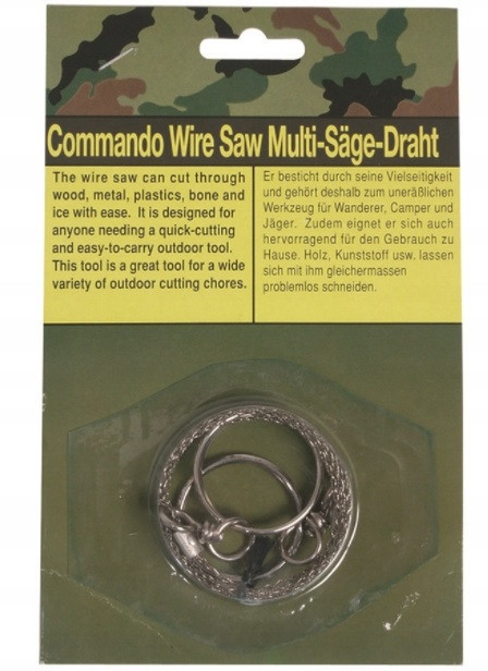 Туристическая Цепь - Пила струнная для выживания Mil-Tec от Sturm (15502000) Нержавеющая сталь Нововолынск - изображение 5
