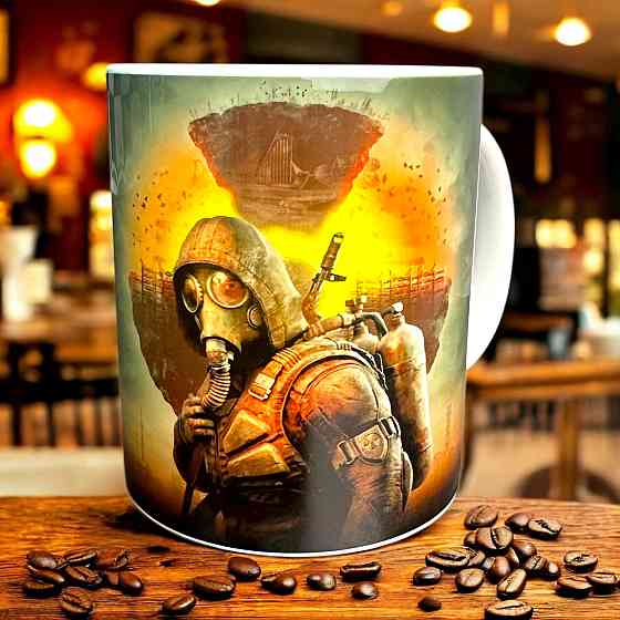 Кружка S.T.A.L.K.E.R. 2 | Сталкер Зона Отчуждения | Геймерский принт 1 Городище