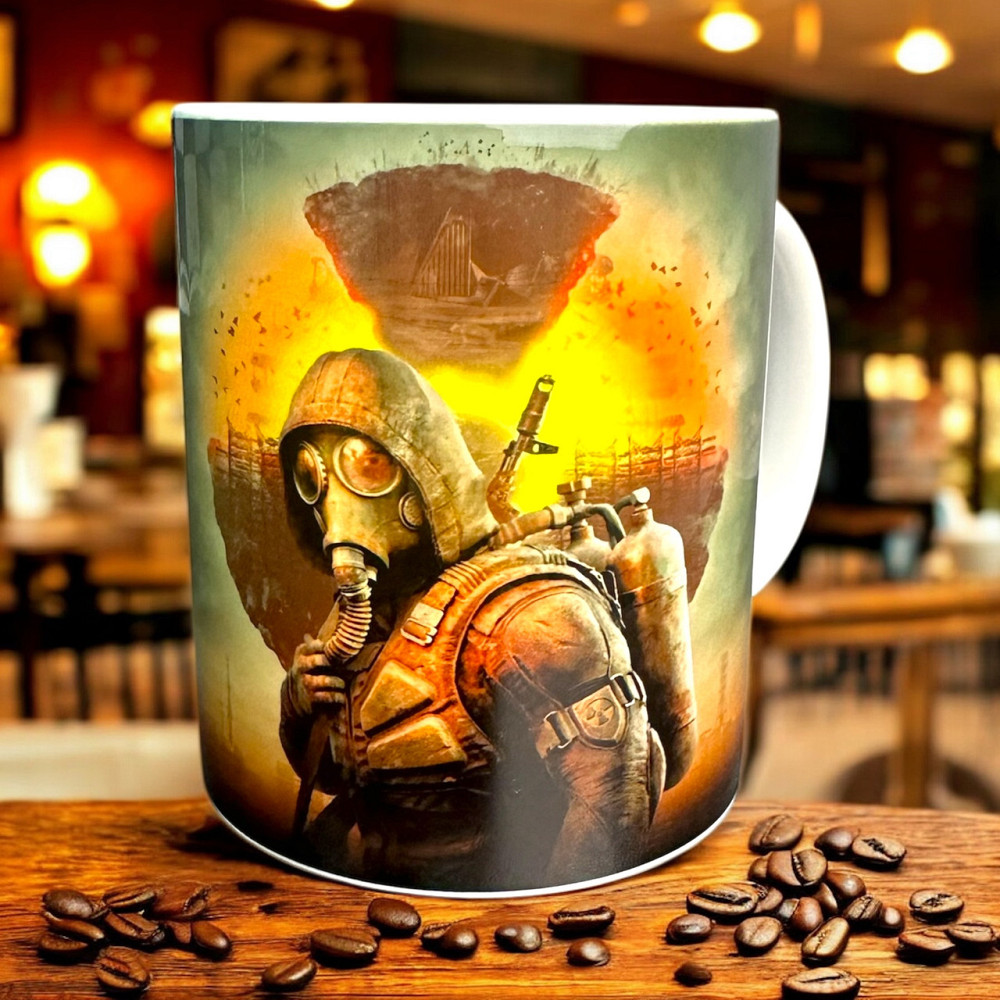 Кружка S.T.A.L.K.E.R. 2 | Сталкер Зона Отчуждения | Геймерский принт 1 Городище - изображение 1