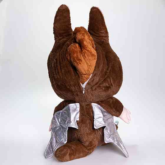 М'яка іграшка-плед, подушка 3 в 1 Labubu Brown Dragon плед в іграшці дитячий плед іграшка Лабубу Коричневий 520-29BR Коломия