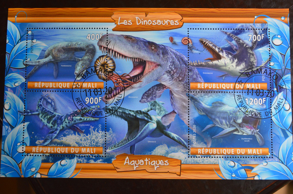 Мали. Марки. Фауна. Блок. 2020 год (В-2) Полтава - изображение 1