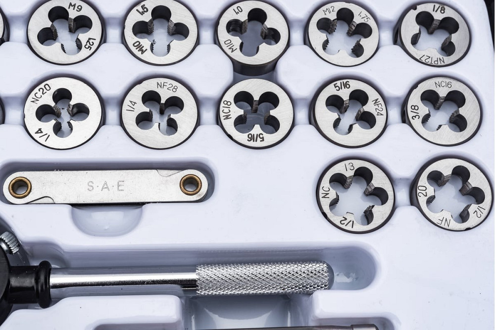 Набір позначників і плашок метричний і дюймовий 60 предметів SCHEPPACH SCH-M060-3 Одеса - фото 2