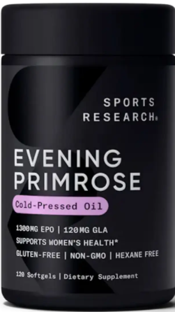 Примула вечерняя Sport Research Evening Primrose Oil 1300mg 120 гел капс Киев
