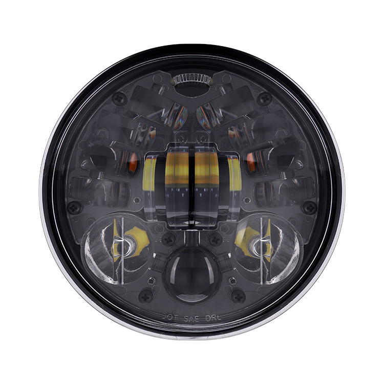 Фара головного света LED 40W (ближний + далекий + DRL) 5.75 дюйма (14.3 х 14.3 х 7.4 см) Мукачево - изображение 2