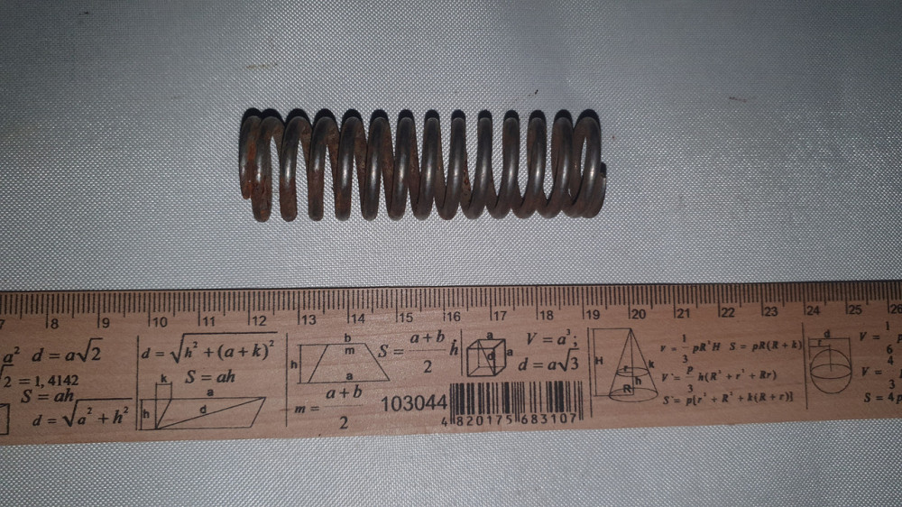 Пружина сжатия 21х69х2.75 мм. СССР. Харьков - изображение 2