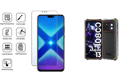 Защитное стекло NeoGlass для Hotwav Cyber 13, Cyber 13 Pro – ультрапрозрачное и устойчивое Киев