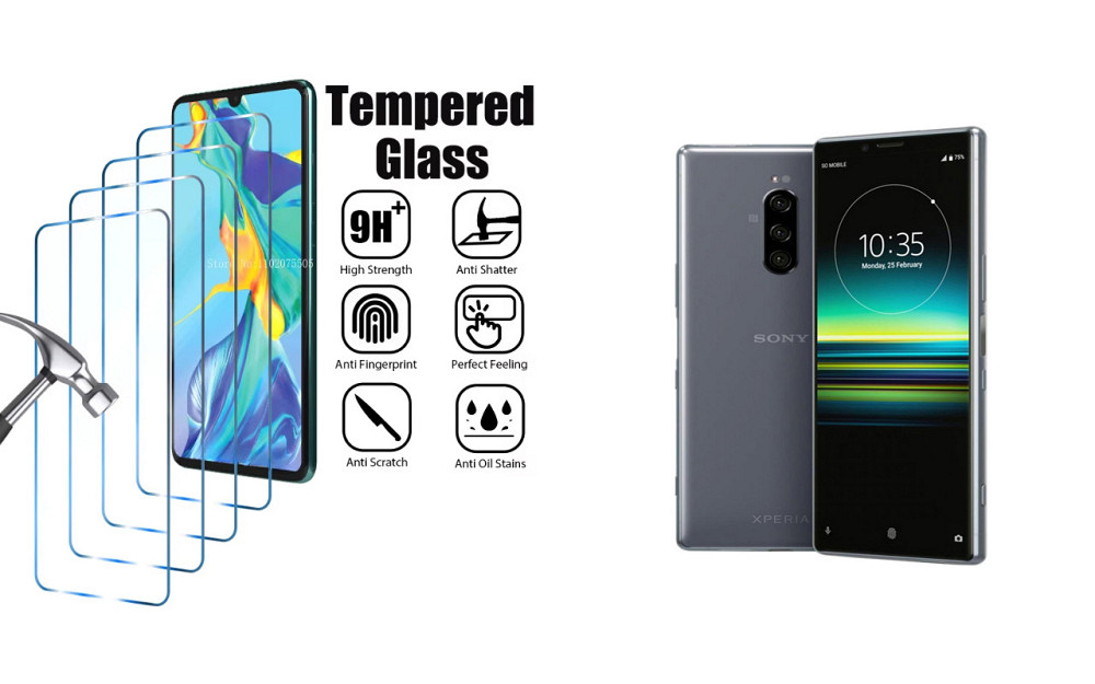 Захисне скло ArmorGlass для Sony Xperia 1 J9110 – стійке до подряпин та ударів Київ - фото 1