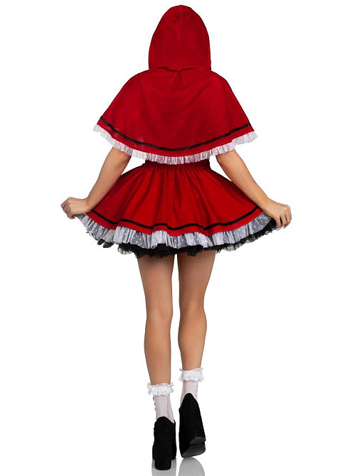 Костюм Красной Шапочки Leg Avenue Flirty Miss Red Top and Skirt M Sex Aura Киев - изображение 5