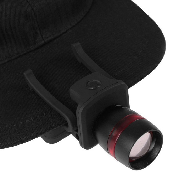 Універсальний Ліхтар 150 люмен із зумом та кліпсою ,3 режими роботи Mil-Tec від Sturm (15183500) Black Нововолинськ - фото 10