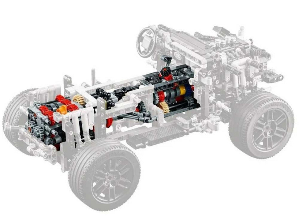 Конструктор машинки Technic Land Rover Defenderр 2573 детализ масштабное 1:10 Ленд Ровер Дефендер Киев - изображение 6