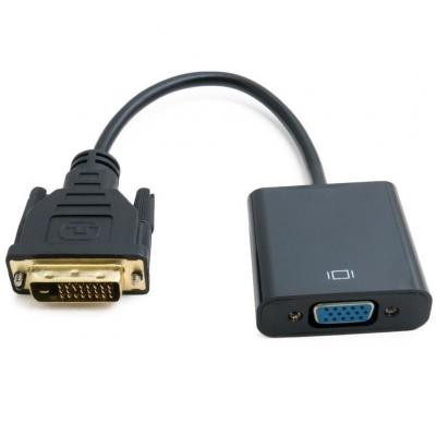 Переходник DVI-D Dual Link (Male)-VGA (Female), 0.15 m Extradigital (KBV1685) Винница - изображение 2